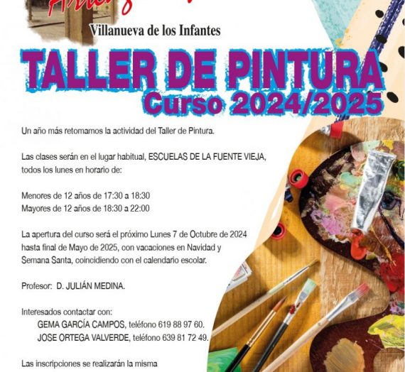 TALLER DE PINTURA, Curso 2024/2025