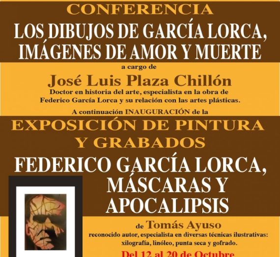 Conferencia «Los Dibujos de García Lorca, Imágenes de Amor y Muerte»